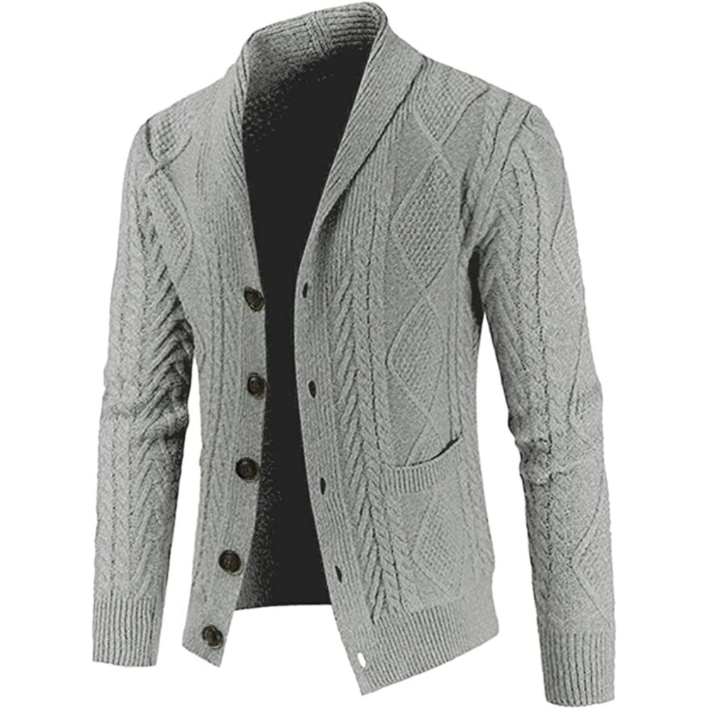 Mens New Knit Cardigan Sweater Multiple Sizes - Picture 1 of 1